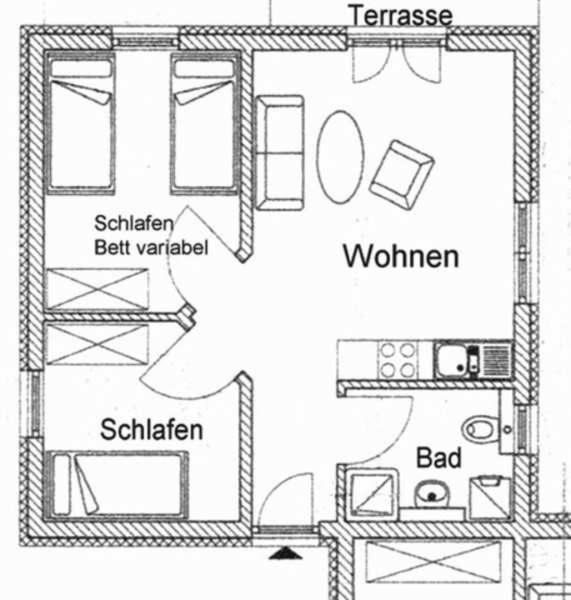 Ferienhaus Frieda Sagard Exterior foto